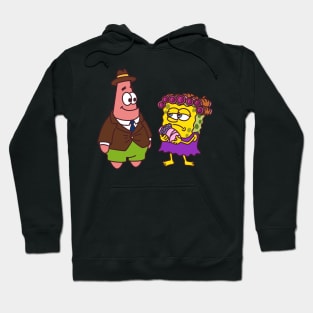 Sponge and Star with Baby Hoodie